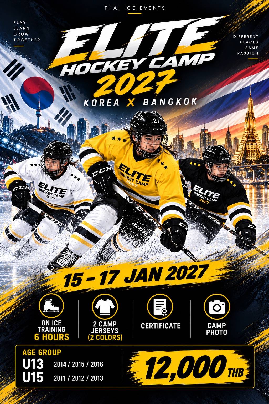 Elite Ice Hockey Camp Korea x Bangkok